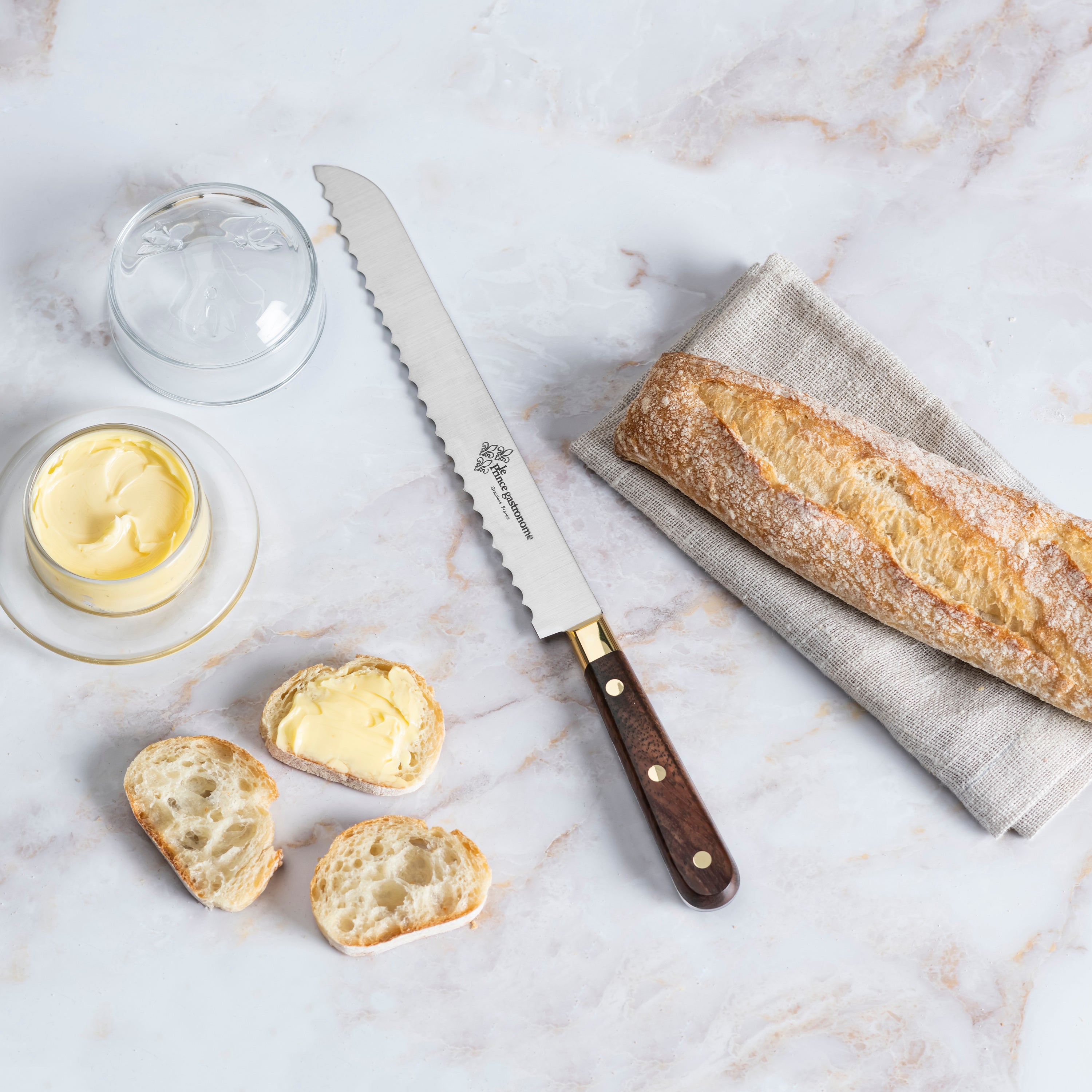 Au Nain “Le Thiers” Prince Gastronome Bread Knife - Thumbnail 3