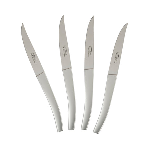 Au Nain "Le Thiers" Set of 4 Steak Knives with Stainless-Steel Handles