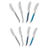 French Home 8-Piece Laguiole Spreader Set - Coastal Frost