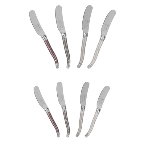 French Home 8-Piece Laguiole Spreader Set - Warm Spice