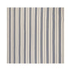 French Home 71" x 95" Blue and Cream Striped Tablecloth