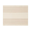French Home Set of 4 Cream and Tan Striped Placemats