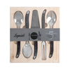 French Home 5-Piece Laguiole Hostess Set - Navy Blue
