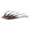 French Home 5-Piece Artisan Laguiole Cheese Knife Set with Tortoise Shell Handles