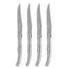 French Home Laguiole Connoisseur 4-Piece Steak Knife Set with Stainless-Steel Handles