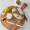 French Home Laguiole Set of 3 Cheese Knives - Sea Salt