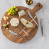 French Home 7-Piece Laguiole Cheese Knives and Spreaders - Warm Spice