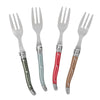 French Home Set of 4 Cake Forks - Holly Berry