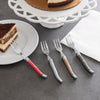 French Home Set of 4 Cake Forks - Holly Berry