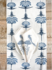 French Home Set of 4 Sugarbird Napkins - Indigo