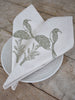 French Home Set of 4 Sugarbird Napkins - Sage