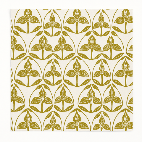 French Home Set of 4 Orchid Napkins - Chartreuse