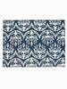 French Home Set of 4 Botanical Placemats – Indigo