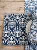 French Home Set of 4 Botanical Placemats – Indigo