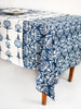 French Home Botanical 59" x 78" Tablecloth - Indigo