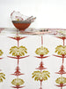 French Home Tropical Garden 59" x 78" Tablecloth - Crimson & Chartreuse