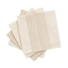 French Home Set of 4 Cream and Tan Striped Napkins