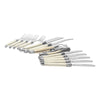 French Home Laguiole Ultimate 13-Piece Charcuterie and Barware Set with Faux Ivory Handles