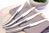 French Home Set of 4 Laguiole Stainless Steel Steak Knives