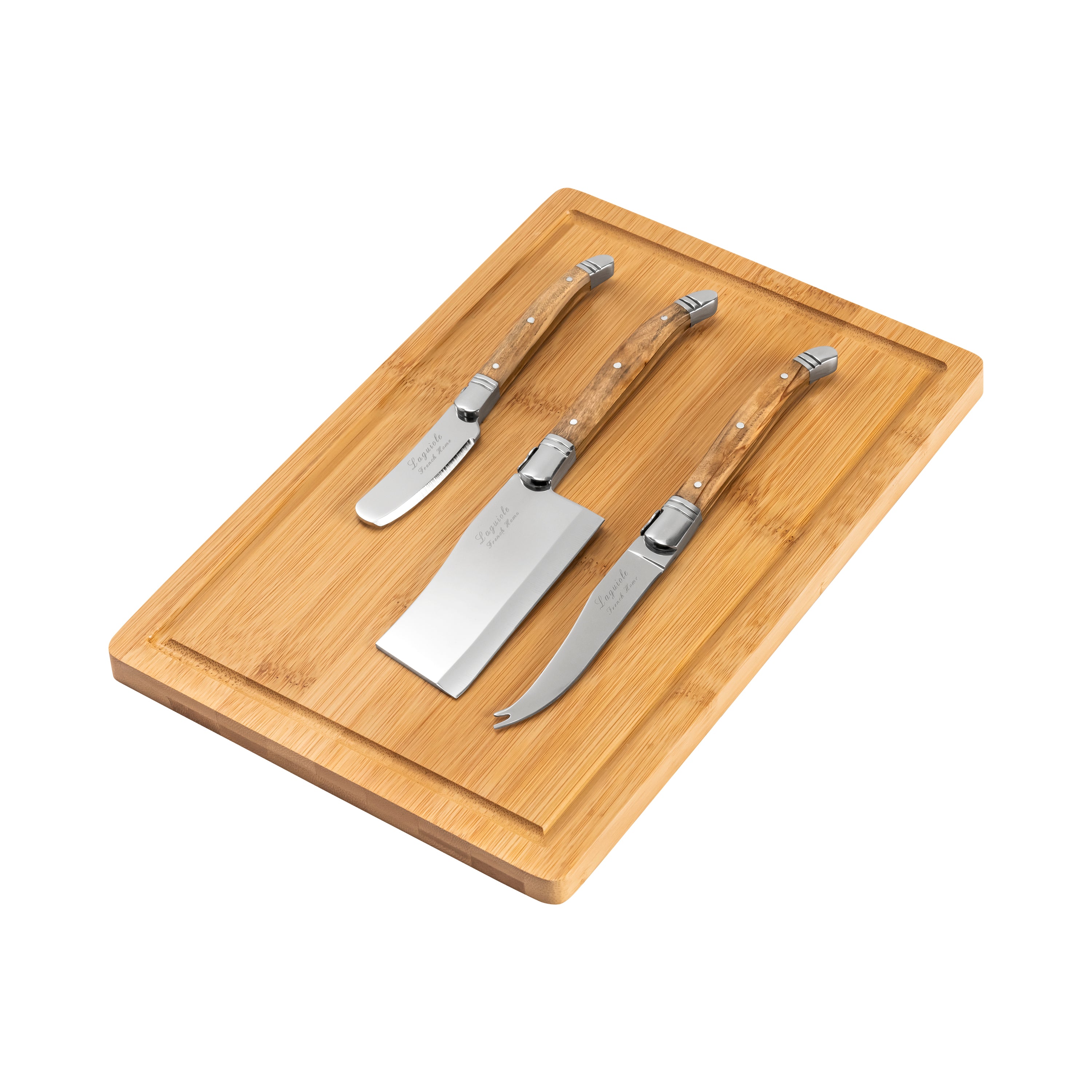 French Home Connoisseur Laguiole Cheese Knife and Board - Thumbnail 2