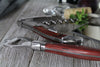 French Home Laguiole Bottle Opener Bar Set with Pakkawood Handles, 2 Piece