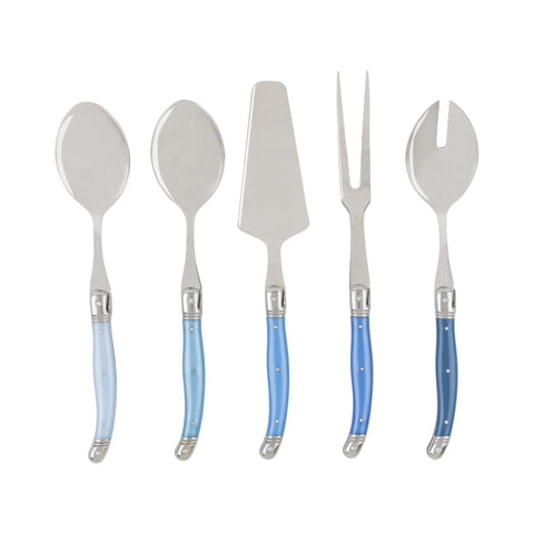 French Home Laguiole 5 Piece Hostess Set - Shades of Blue