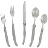 French Home Laguiole 20 Piece Stainless Steel Flatware Set, Service for 4, Stainless Steel Handles