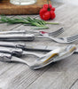French Home Laguiole 20 Piece Stainless Steel Flatware Set, Service for 4, Stainless Steel Handles