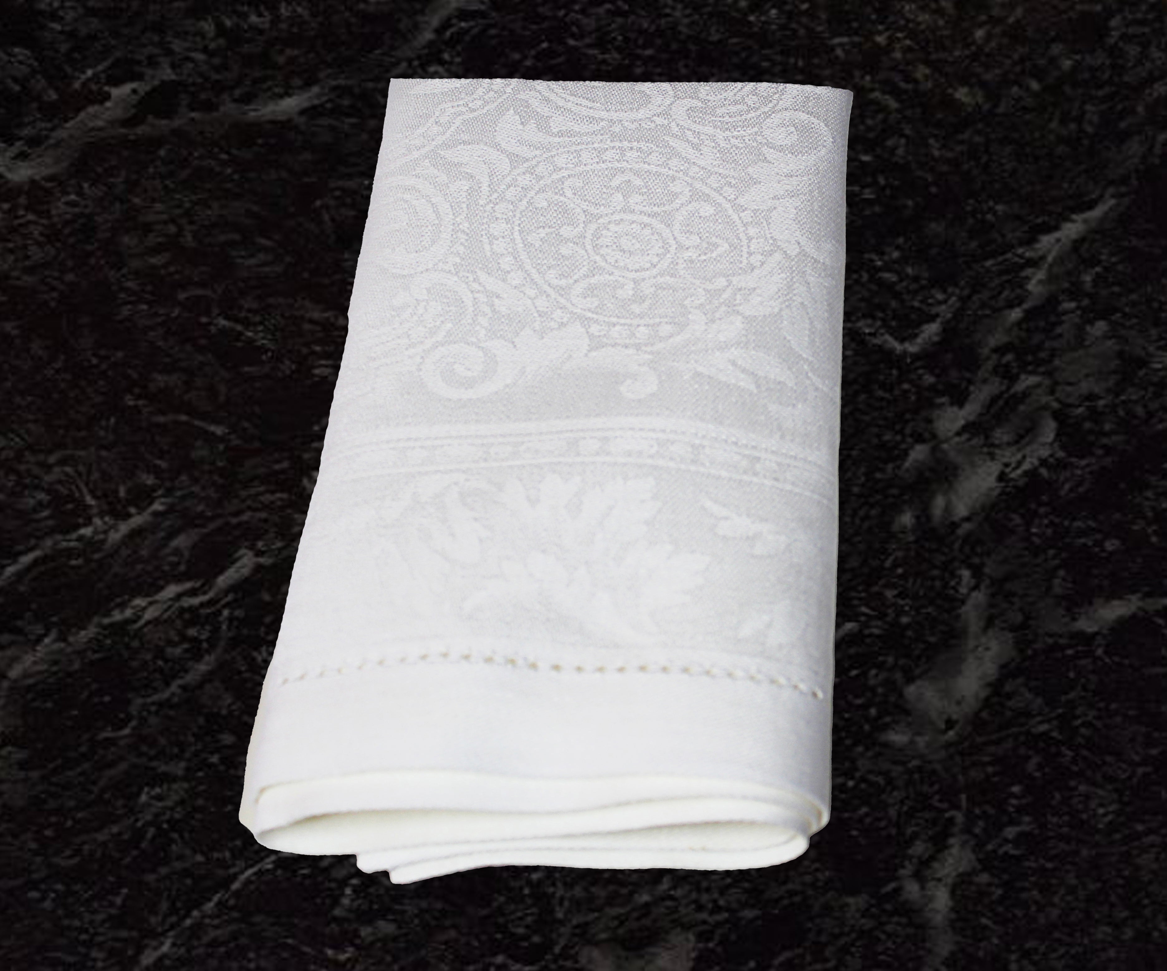 French Home Arboretum Linen Napkins - Thumbnail 4