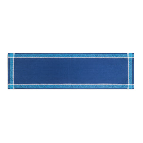 French Home Linen 20” x 68” Astra Table Runner – Shades of Blue